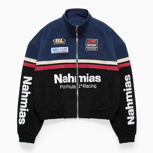 NAHMIAS x F1 Racing Leather Jacket