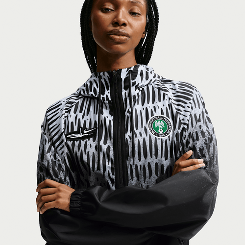 NIKE x SLAWN Nigeria Anthem Black Jacket