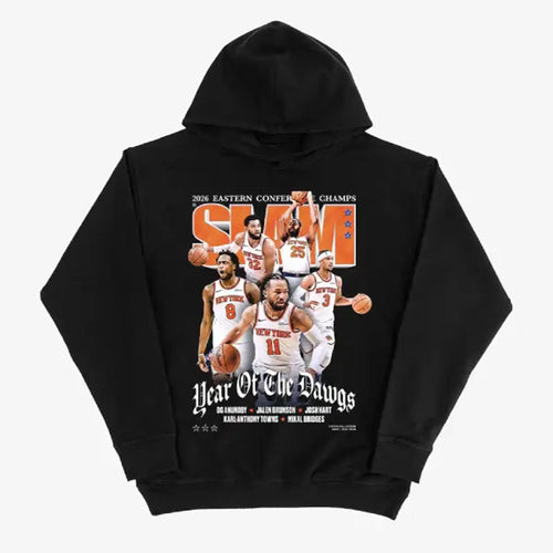 New York Knicks 2026 Eastern Conference Champions Cover Hoodie