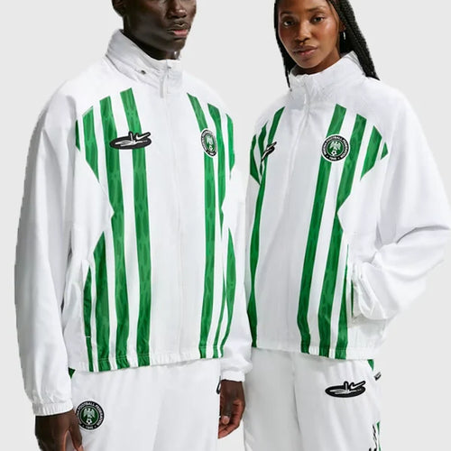 Nike X Slawn Nigeria Lightweight White Jacket