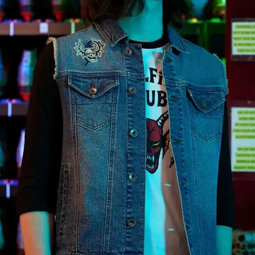 Eddie Munson Denim Vest