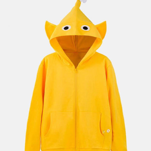 yellow pikmin hoodie