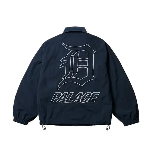 Palace x Detroit Tigers 2026 Blue Coach Jacket