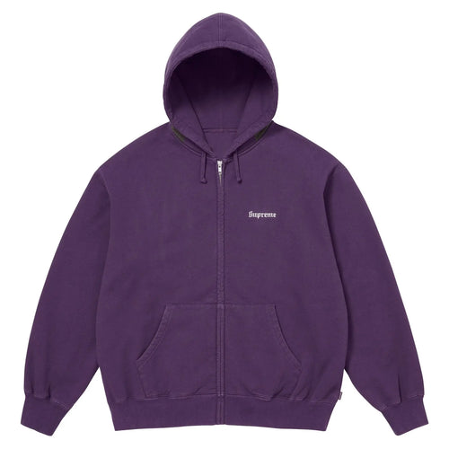 Paris Is Burning Zip Up Hooded Sweatshirt