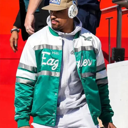 jalen hurts eagles jacket