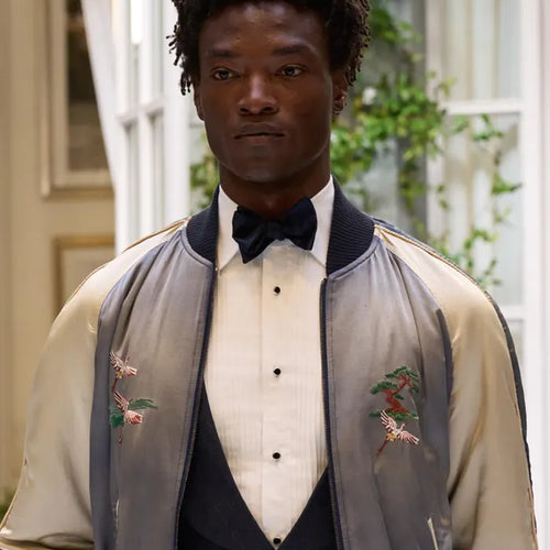 Polo Ralph Lauren SS27 Satin Bomber Zip Jacket