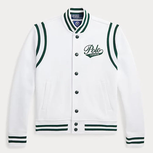 Polo Ralph Lauren Wimbledon Double-Knit Baseball Jacket