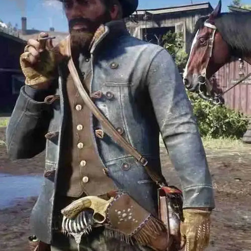 RDR 2 Denim Scout Buttoned Closure Jacket