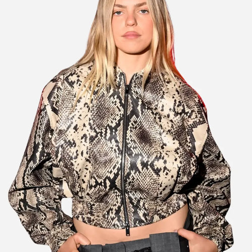 Renee Rapp NYC 2026 Snakeskin Printed Jacket
