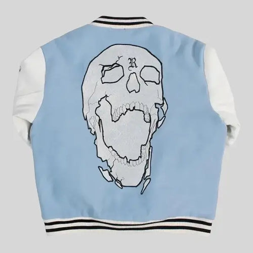 Revenge Skull Varsity Jacket For Men & Women