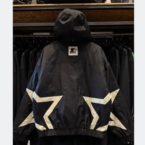 Rhude x Starter Anorak Black  Jacket