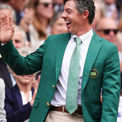 Rory McIlroy Wimbledon 2026 Green Blazer