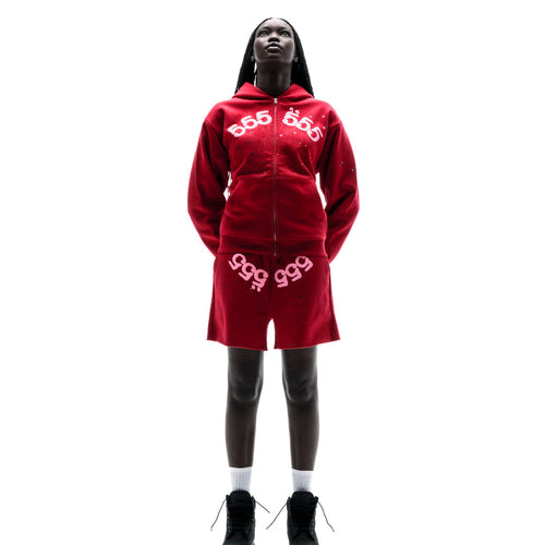 Sp5der ANGEL NUMBER ZIP HOODIE