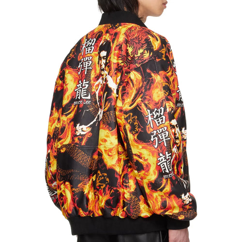 Bruce Lee x LỰU ĐẠN Bomber Jacket