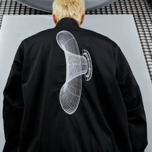 Silence Please x adidas Originals Firebird Black Jacket