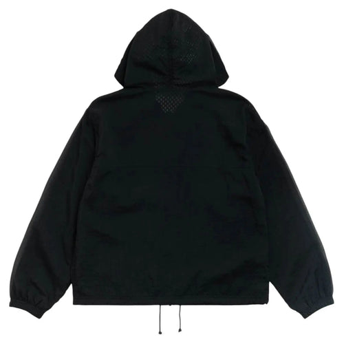 Stussy Layered Mesh Hooded Black Jacket