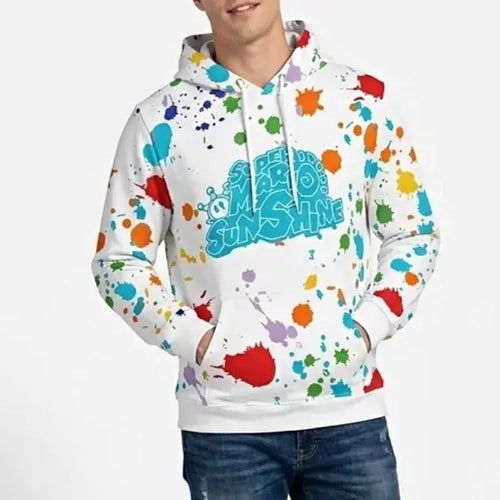 Super Mario Sunshine White Hoodie