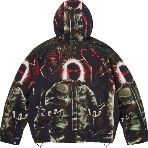 Supreme Hooded Raglan Art Jacket