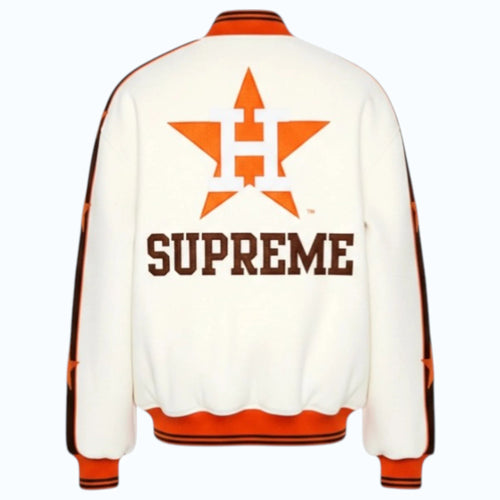 Supreme SS26 Astro Houston Varsity Jacket