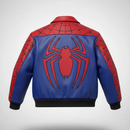 Supreme Spider Man Red Jacket