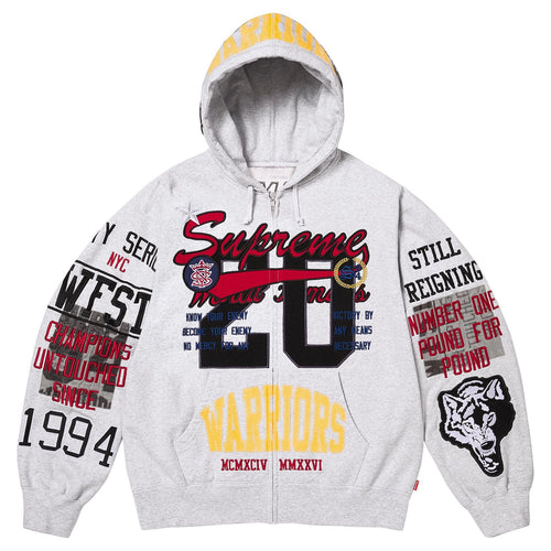 Supreme Warriors Hooded Jacket Applique 