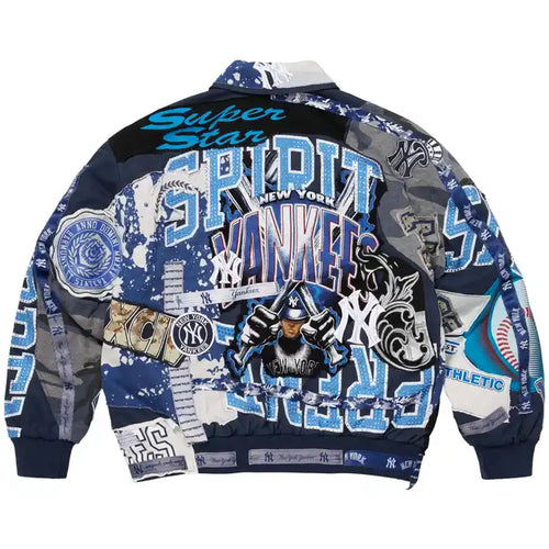Supreme x Jeff Hamilton NY Yankees Varsity Multicolor Jacket