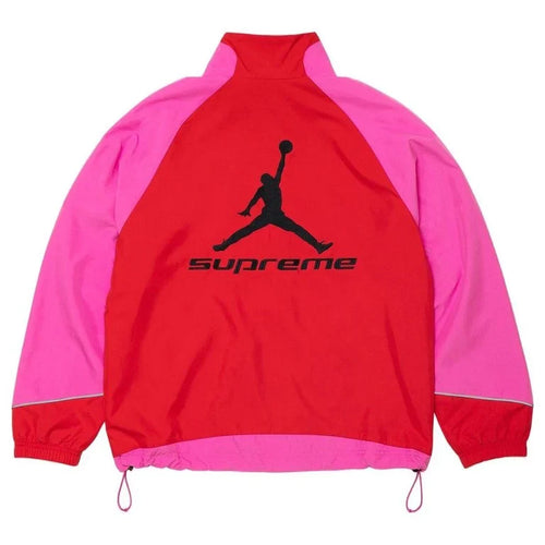 Supreme x Jordan Track Pink Jacket