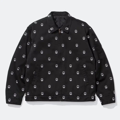 Supreme x Spitfire Black Work Zip Jacket