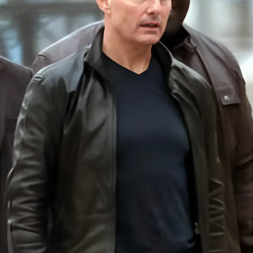 Mission Impossible 7 Tom Cruise Black Jacket