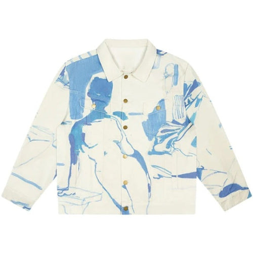 Travis Kelce Denim Suit