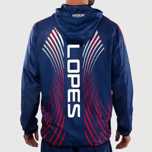 UFC Freedom 250 Venum Blue Full-Zipper Hoodie