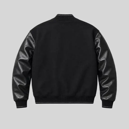US Nike Football Nil Roster Black Varsity Jacket
