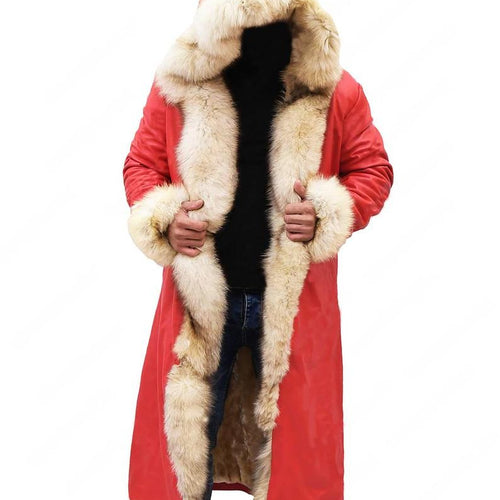 The Christmas Chronicles Santa Claus Shearling Coat
