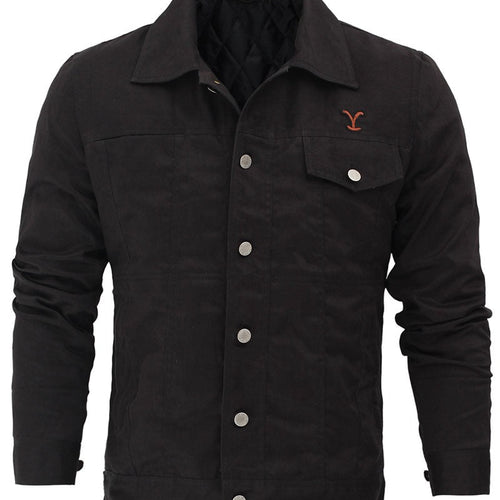 Yellowstone Rip wheeler Black Jacket