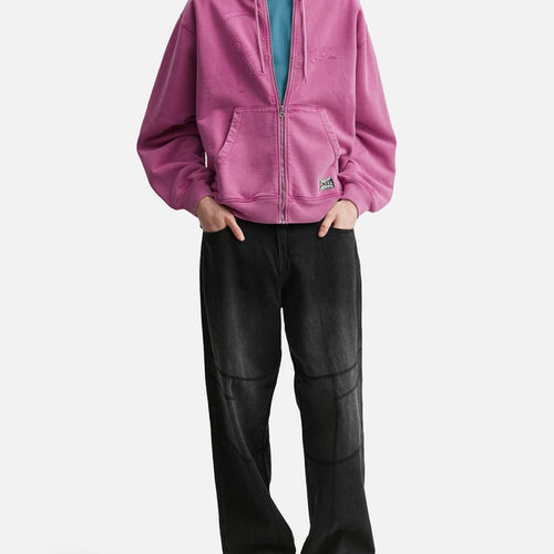 BY PARRA Not Fade Away Zip Hoodie