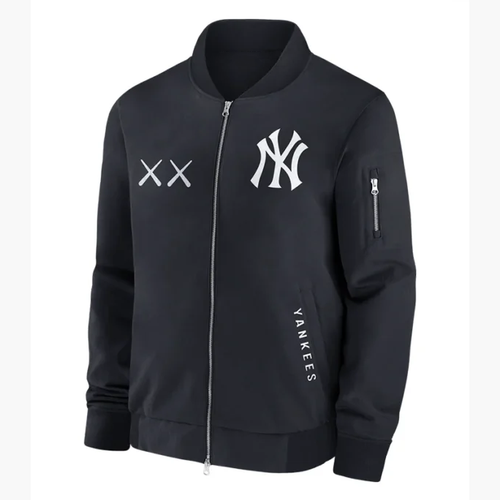 KAWS x MLB NY Yankees Dugout Bomber Jacket