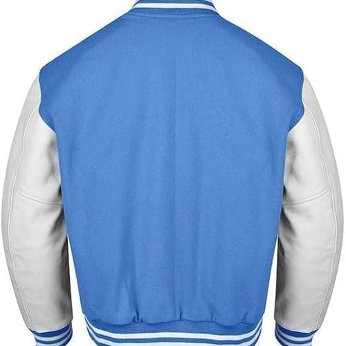 Mens Classic Varsity Bomber Jacket